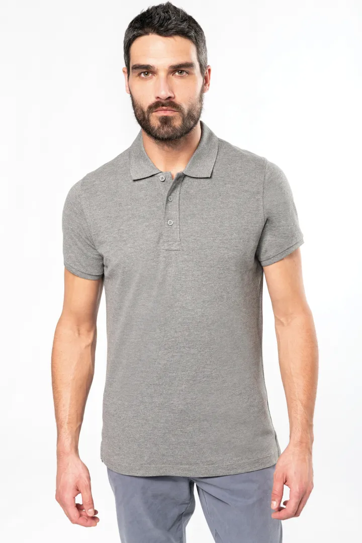 Polo piqué Bio manches courtes homme