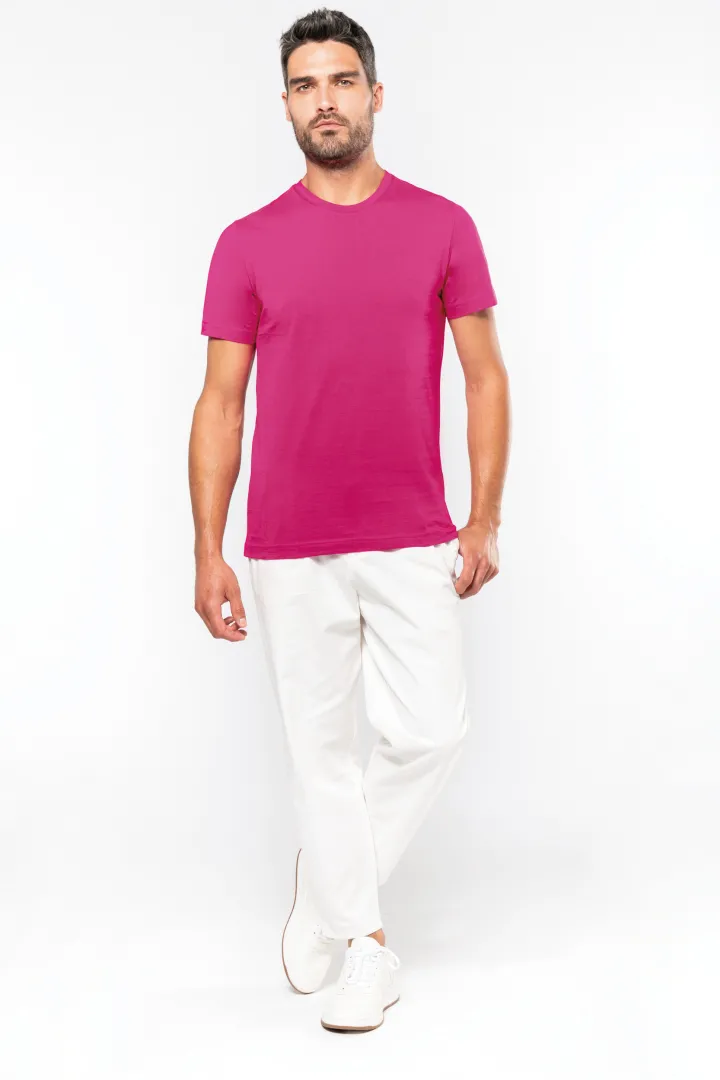 T-shirt col rond manches courtes