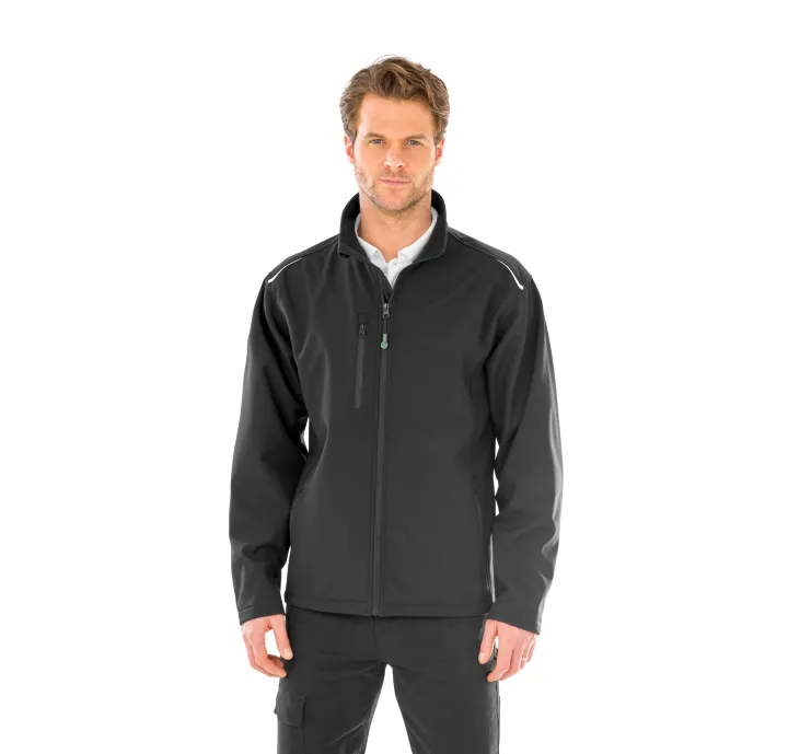 Veste softshell recyclée